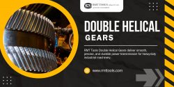 Maximize Industrial Efficiency with RMT Tools Double Helical Gears