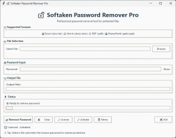 Softaken Freeware PowerPoint Password Remover Software