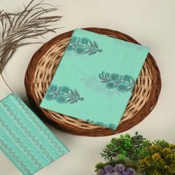 Shop Traditional Sanganeri Printed Cotton Suit Set Online – Chavi Fashion