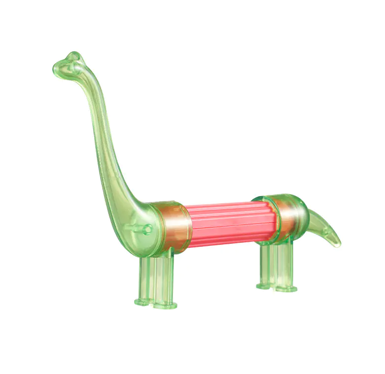 Transparent Animal Block Set