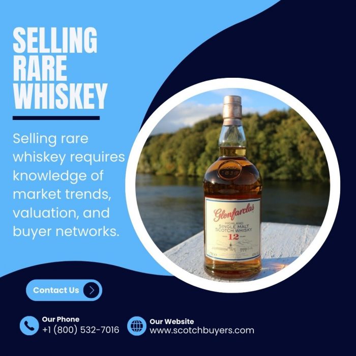 Selling Rare Whiskey
