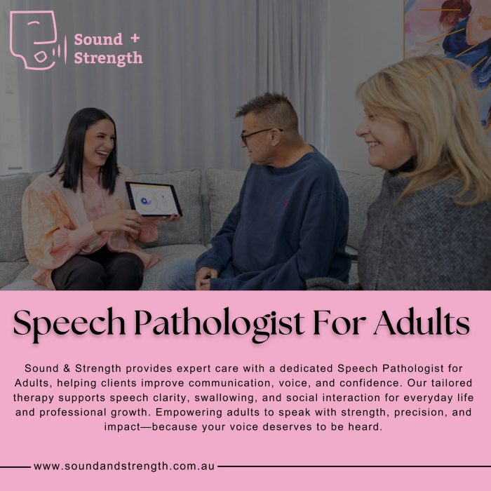 Speech Pathologist For Adults