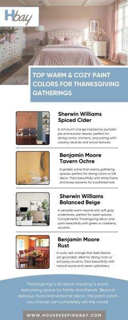Top Warm & Cozy Paint Colors for Thanksgiving Gatherings