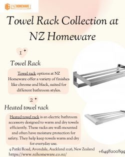 Towel Rack Collection at NZ Homeware