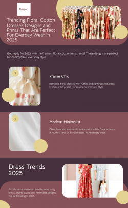 Trending Floral Cotton Dresses Designs and Prints That Are Perfect For Everday Wear in 2025