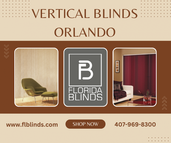Stylish Vertical Blinds Orlando for Modern Living Spaces