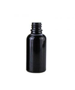 1oz(30ml) Black Glass dropper bottle