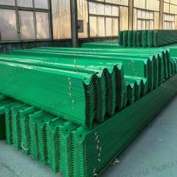 Plastic Spray Corrugated Guardrail