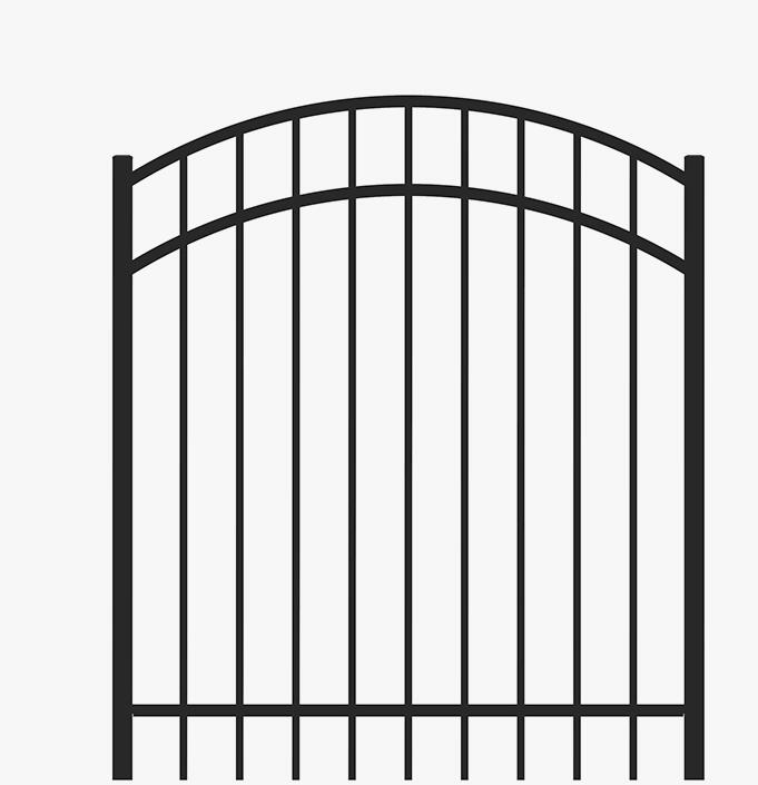 Custom height Aluminum Gates