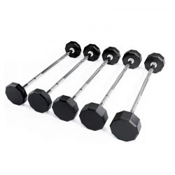 12 Sides Urethane Fixed Barbell