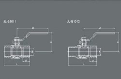 JL-B1011 JL-B1012 BRASS BALL VALVE