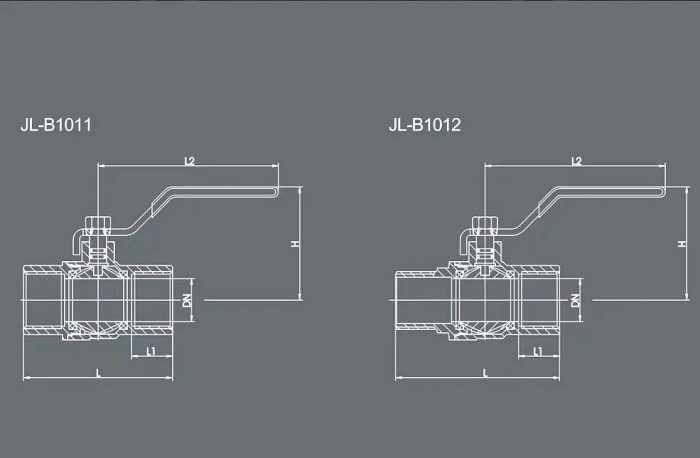 JL-B1011 JL-B1012 BRASS BALL VALVE