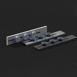 Removable trail power track