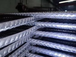 Slab mesh reinforcement for footing slab, beam and piers
