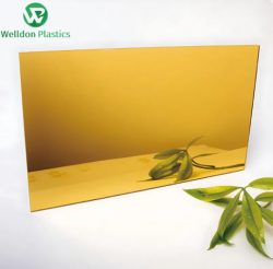 Golden Mirror Acrylic with Adhesive Tape