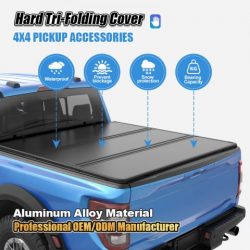 Foldable Tri Folding Tonneau Cover