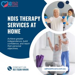 NDIS therapy services at home