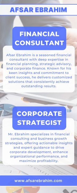 Afsar Ebrahim- Executive Director, Kick Advisory | Financial Consultant