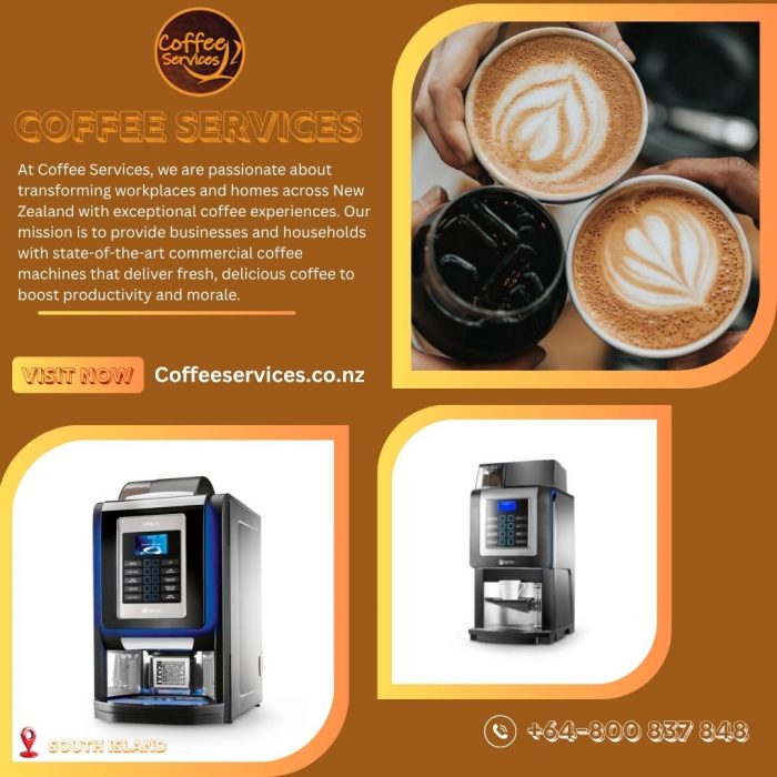 Coffee Machine Hire Dunedin | Coffee Services