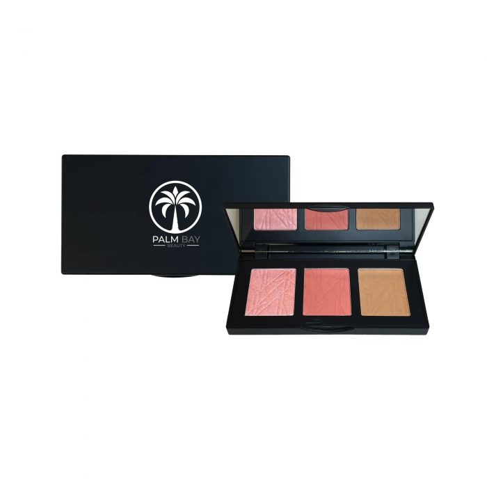 Glow Up with Our Pro Cheek Palette Blush and Highlight