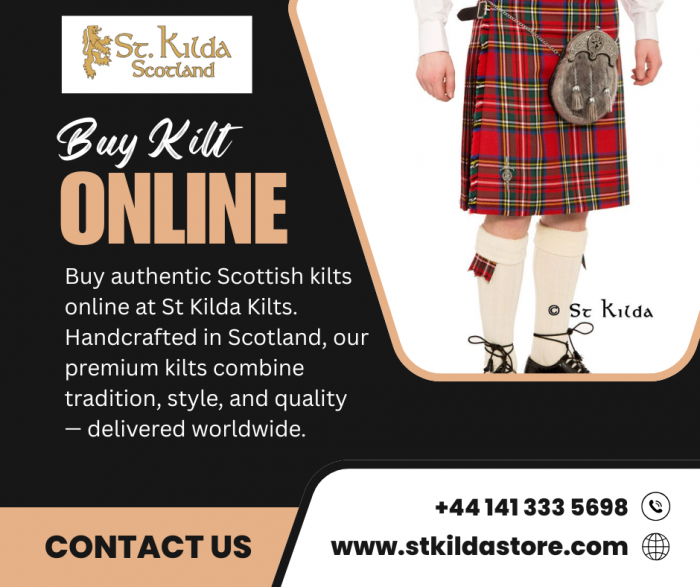 Buy Kilt Online – Authentic Scottish Kilts Handcrafted in Scotland