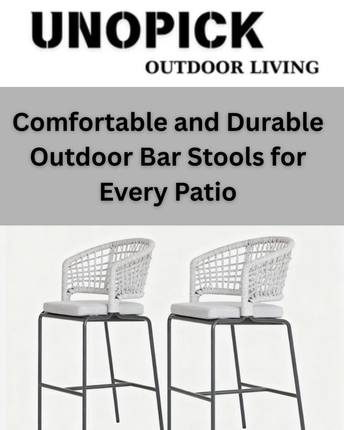 Comfortable and Durable Outdoor Bar Stools for Every Patio