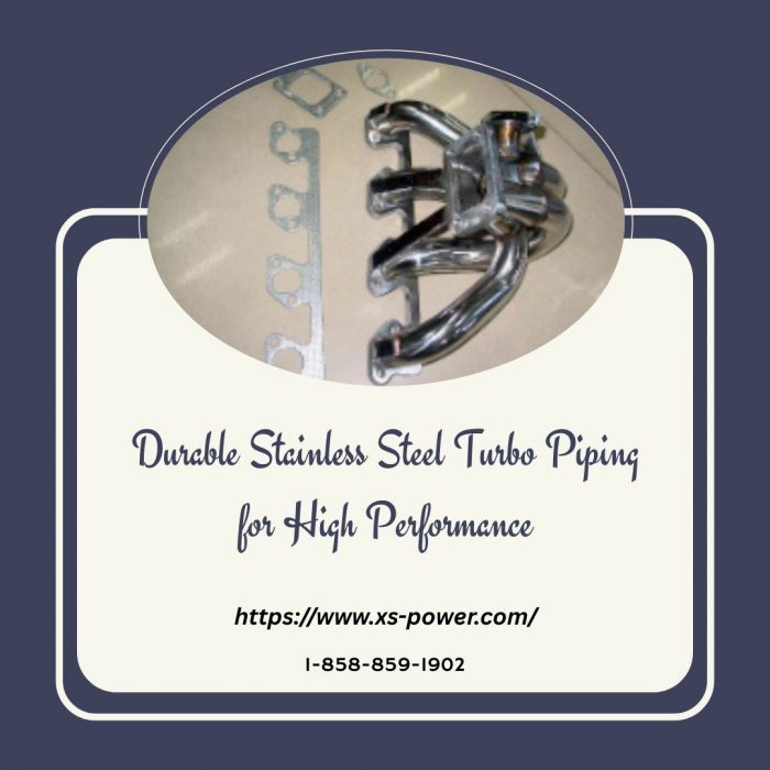 Durable Stainless Steel Turbo Piping for High Performance