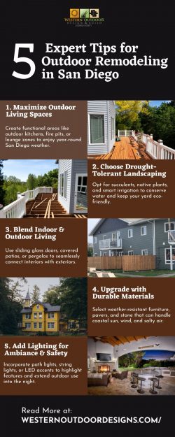 5 Expert Tips for Outdoor Remodeling in San Diego