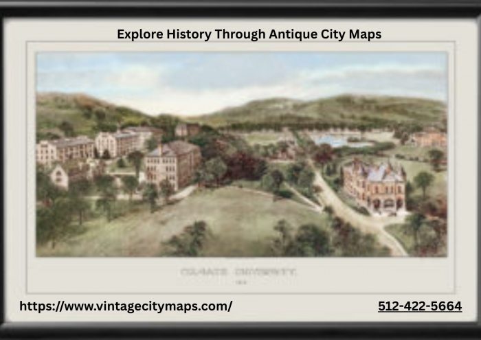 Explore History Through Antique City Maps