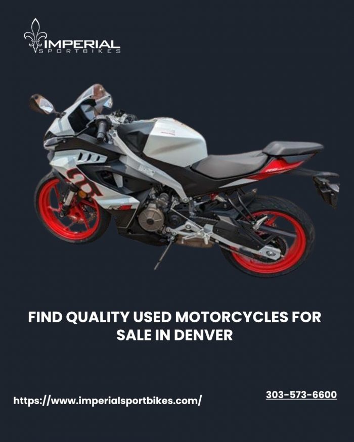 Find Quality Used Motorcycles for Sale in Denver