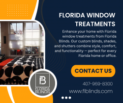 Custom Florida Window Treatments for Style and Comfort