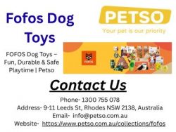 FOFOS Dog Toys – Fun, Durable & Safe Playtime | Petso