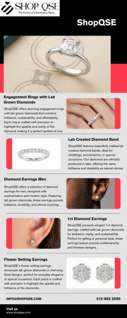 Stunning Affordable Lab Grown Diamonds | ShopQSE