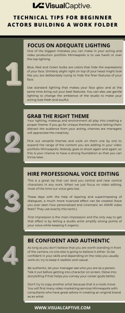 Technical Tips for Beginner Actors Building a Work