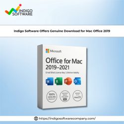 Indigo Software Offers Genuine Download for Mac Office 2019