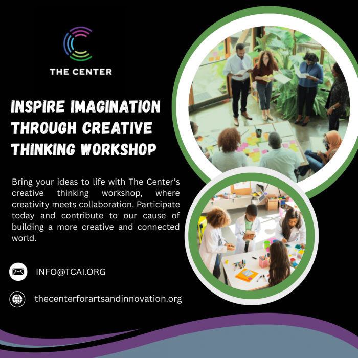Learn New Ideas with Creative Thinking Workshop