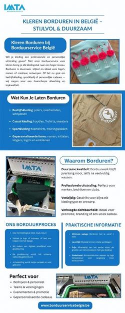 Kleren Borduren in Belgie-Stijlvol & Duurzam