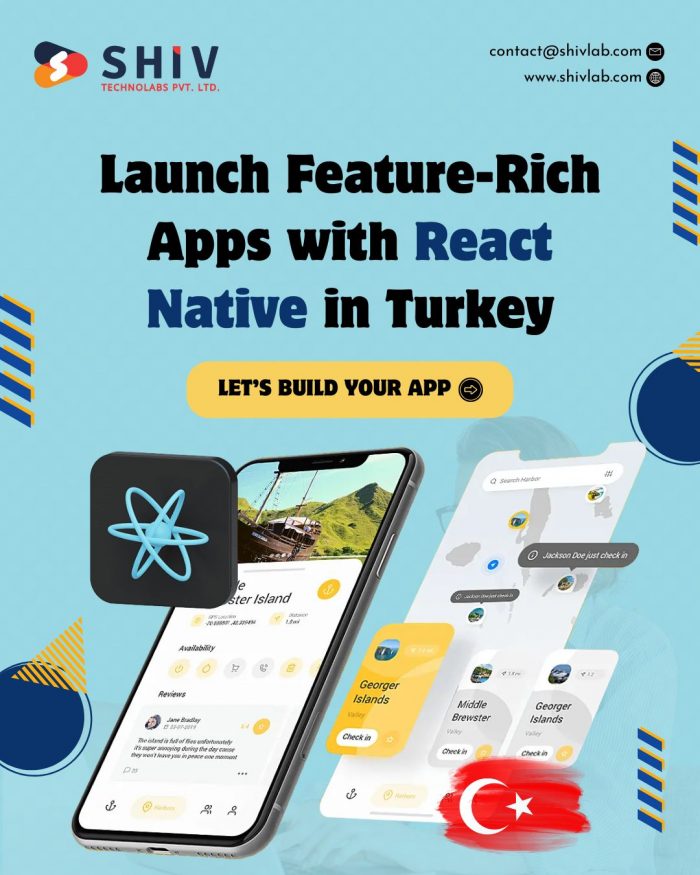 Expert Leading React Native App Development Services in Turkey by Shiv Technolabs