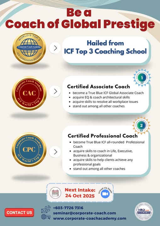Level up your leadership skills and become a Certified Coach