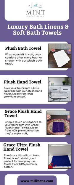 Soft, Absorbent & Elegant Luxury Bath Towel