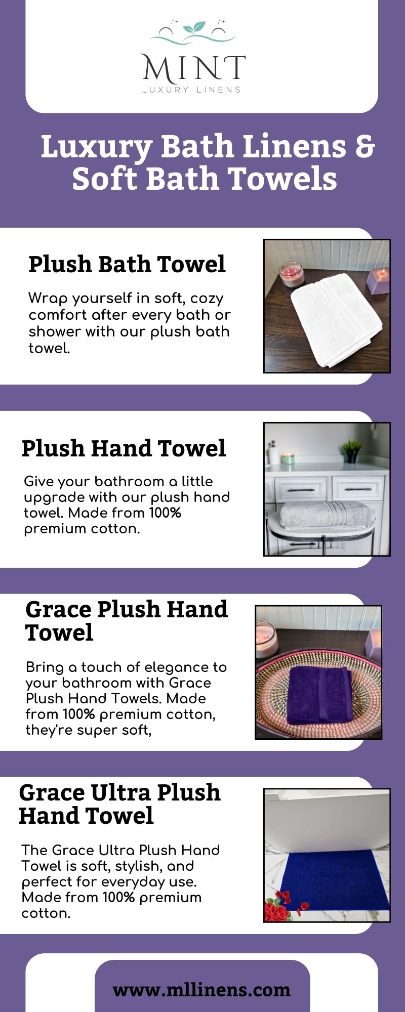 Soft, Absorbent & Elegant Luxury Bath Towel
