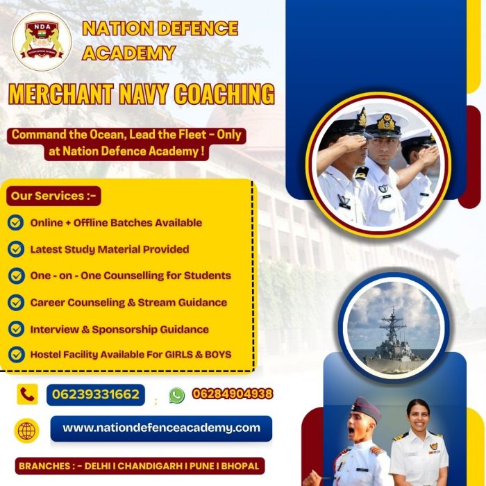 Nation Defence Academy: Expert Merchant Navy Classes for Aspiring Seafarers