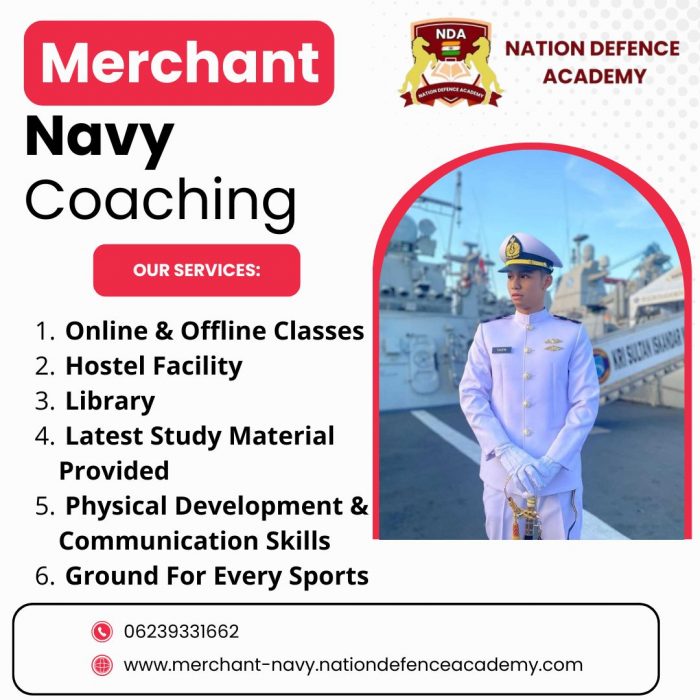 Sail Towards Success — Merchant Navy Coaching by Nation Defence Academy