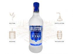 Experience the Smooth Perfection of Milestone Vodka by SOM Group of Companies in India