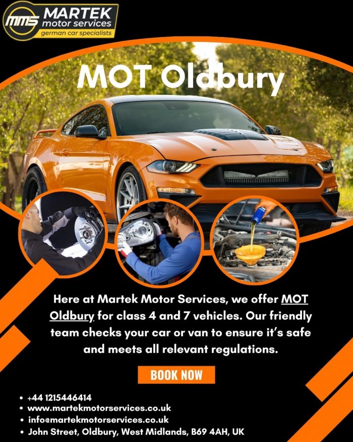 Book MOT in Oldbury
