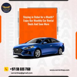 Monthly Car Rental in Dubai | Al Neser Al Zahabi (Car Rent Top)