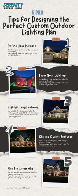 5 Pro Tips for Designing the Perfect Custom Outdoor Lighting Plan