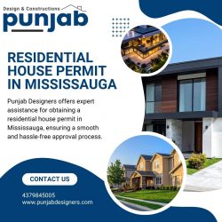 Residential House Permit Services In Mississauga | Punjab Designers