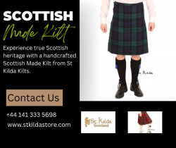 Authentic Scottish Made Kilt – Handcrafted Tradition from Scotland