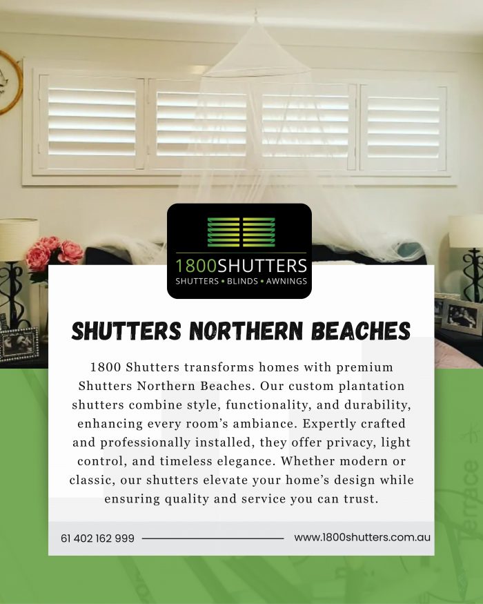 Shutters Northern Beaches